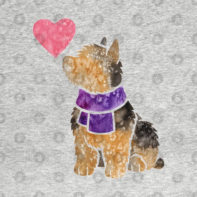 Norwich Terrier by animalartbyjess